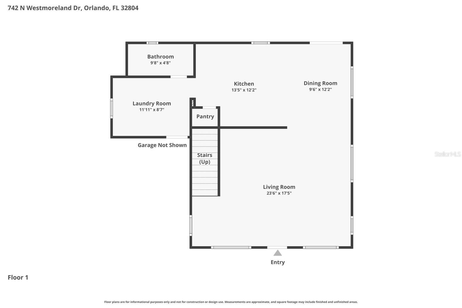 742 N WESTMORELAND DR, ORLANDO, FL, 32804