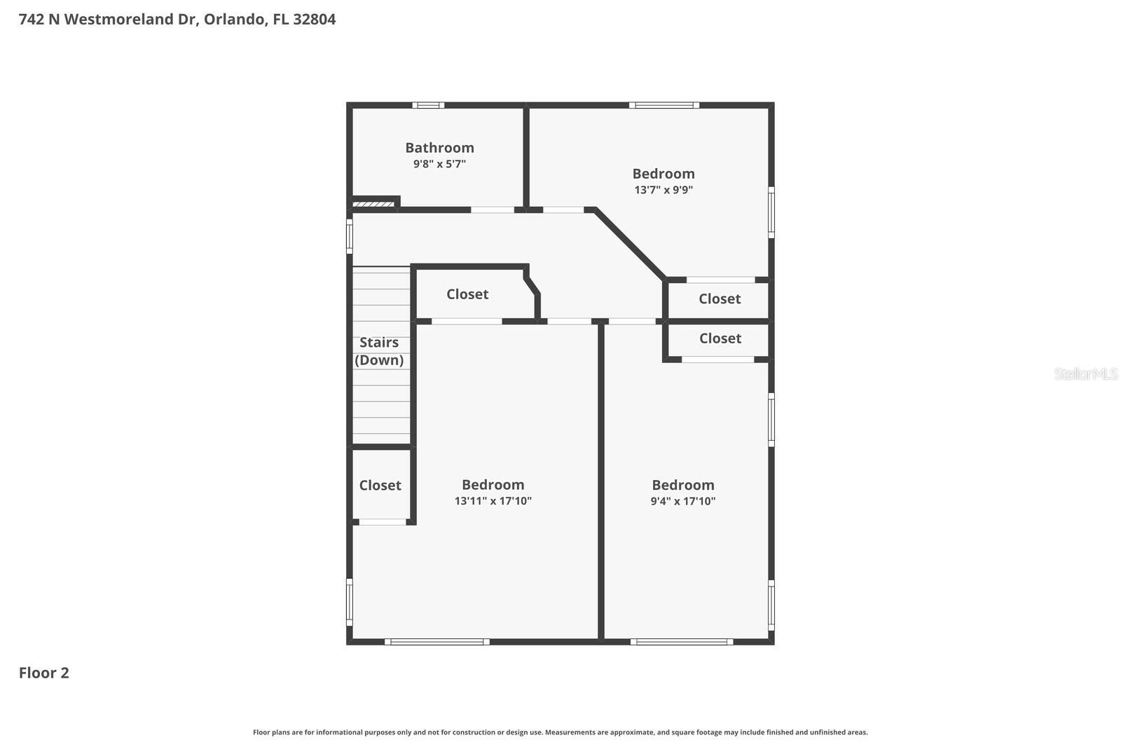 742 N WESTMORELAND DR, ORLANDO, FL, 32804