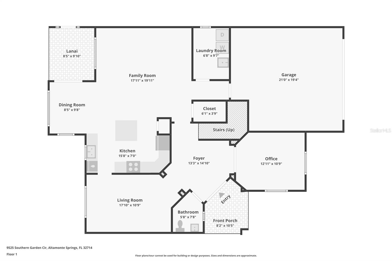 9525 SOUTHERN GARDEN CIR, ALTAMONTE SPRINGS, FL, 32714