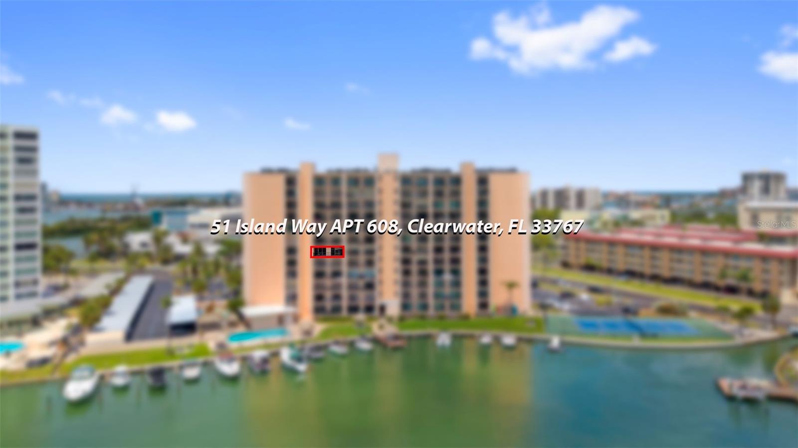 51 ISLAND WAY #608, CLEARWATER BEACH, FL, 33767