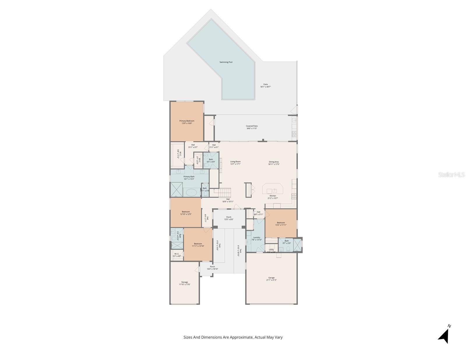1256 TYNE LN, BRADENTON, FL, 34208