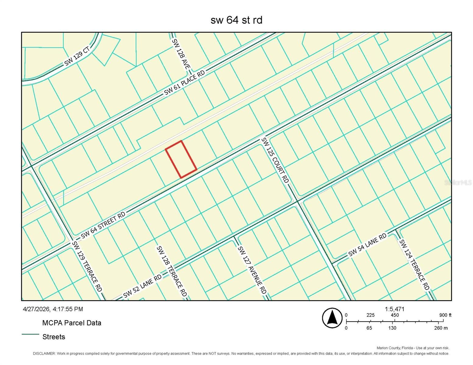 0 SW 64 STREET RD, OCALA, FL, 34481