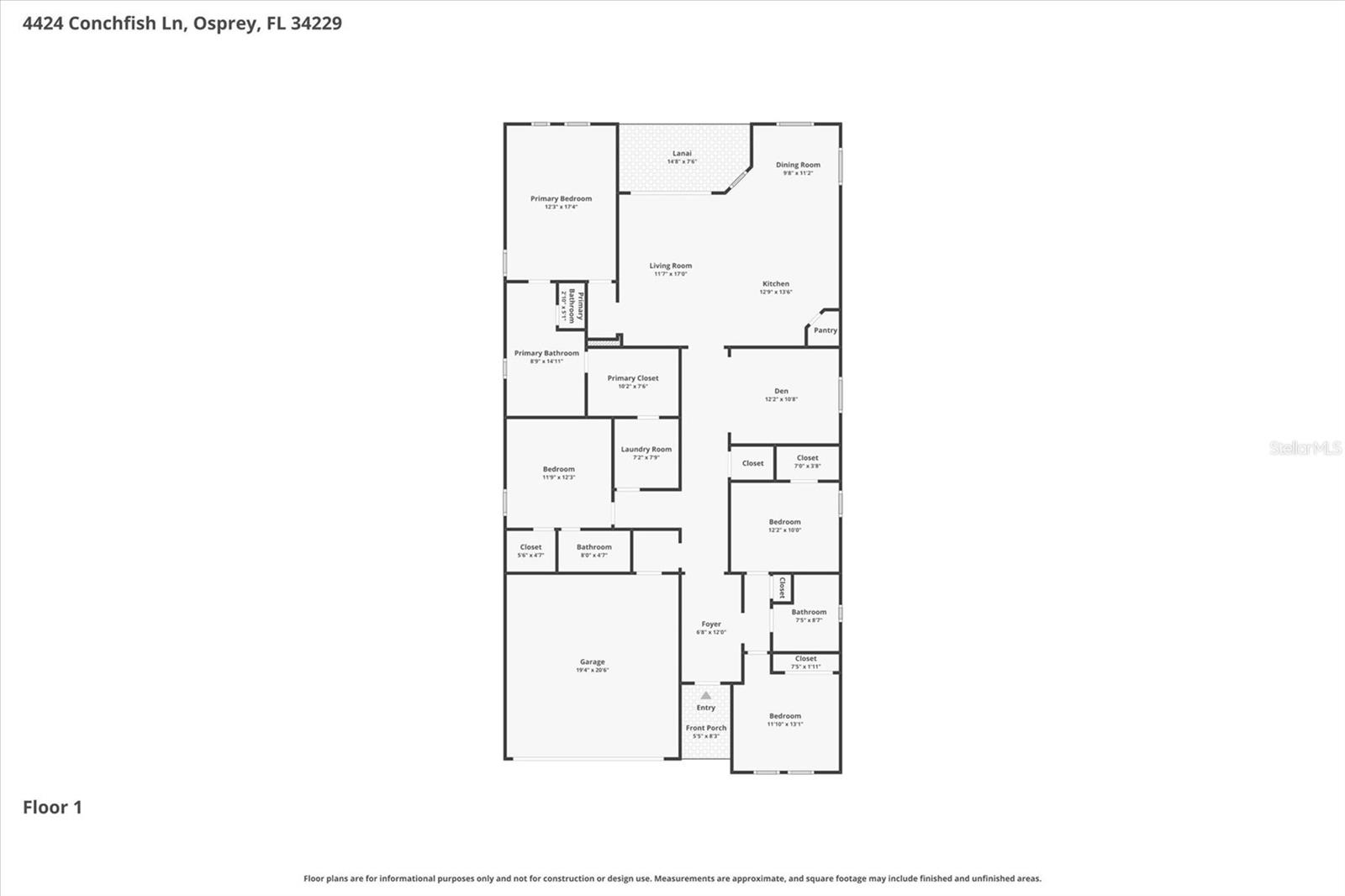 4424 CONCHFISH LN, OSPREY, FL, 34229