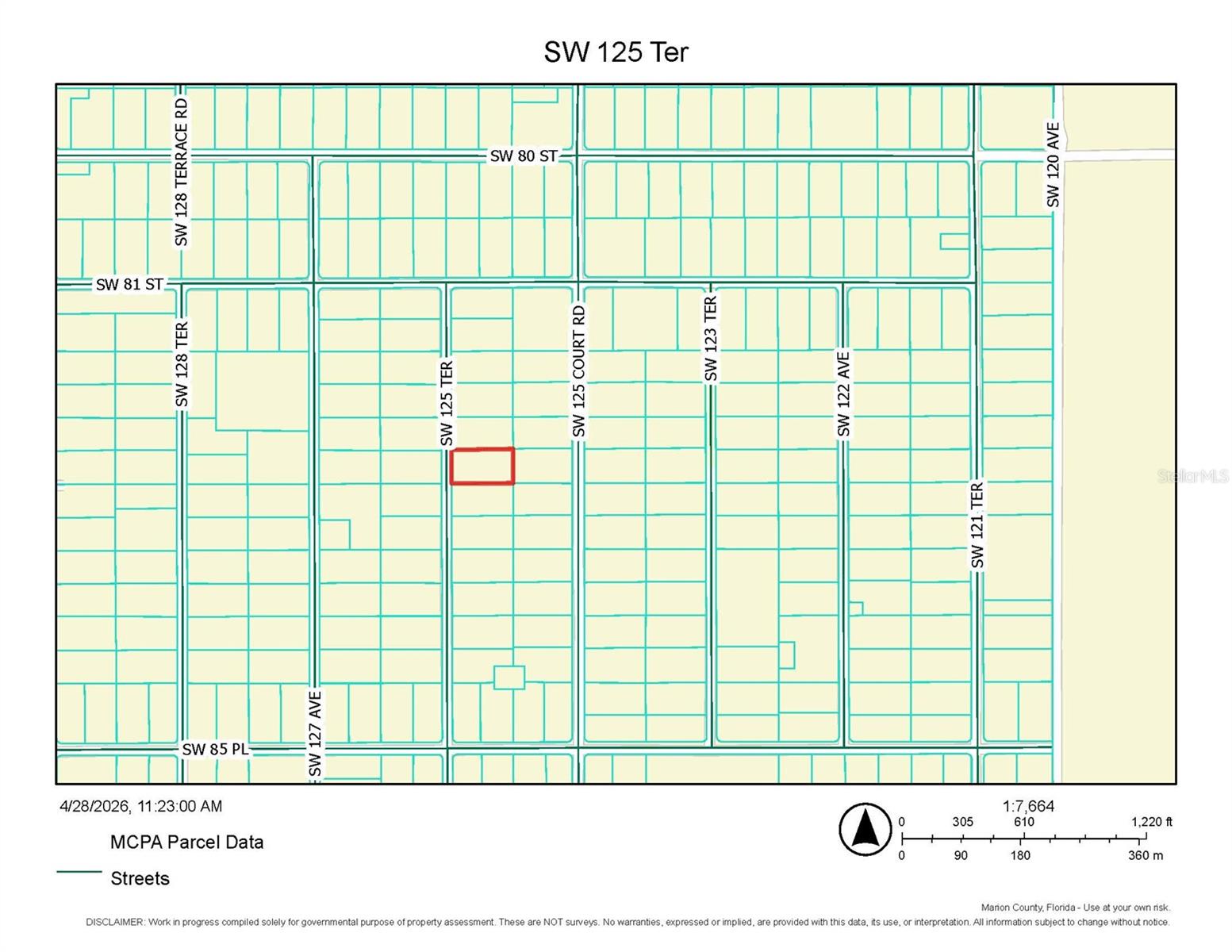 0 SW 125 TER, DUNNELLON, FL, 34432