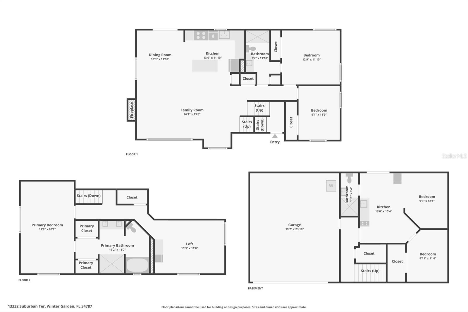 13332 SUBURBAN TER, WINTER GARDEN, FL, 34787