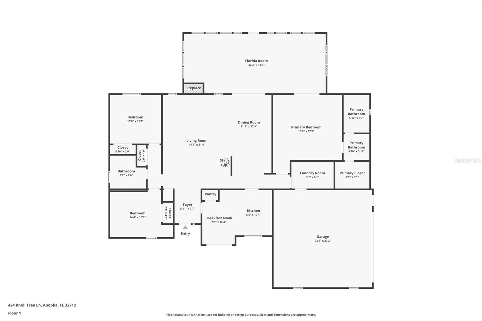 424 KNOLL TREE LN, APOPKA, FL, 32712