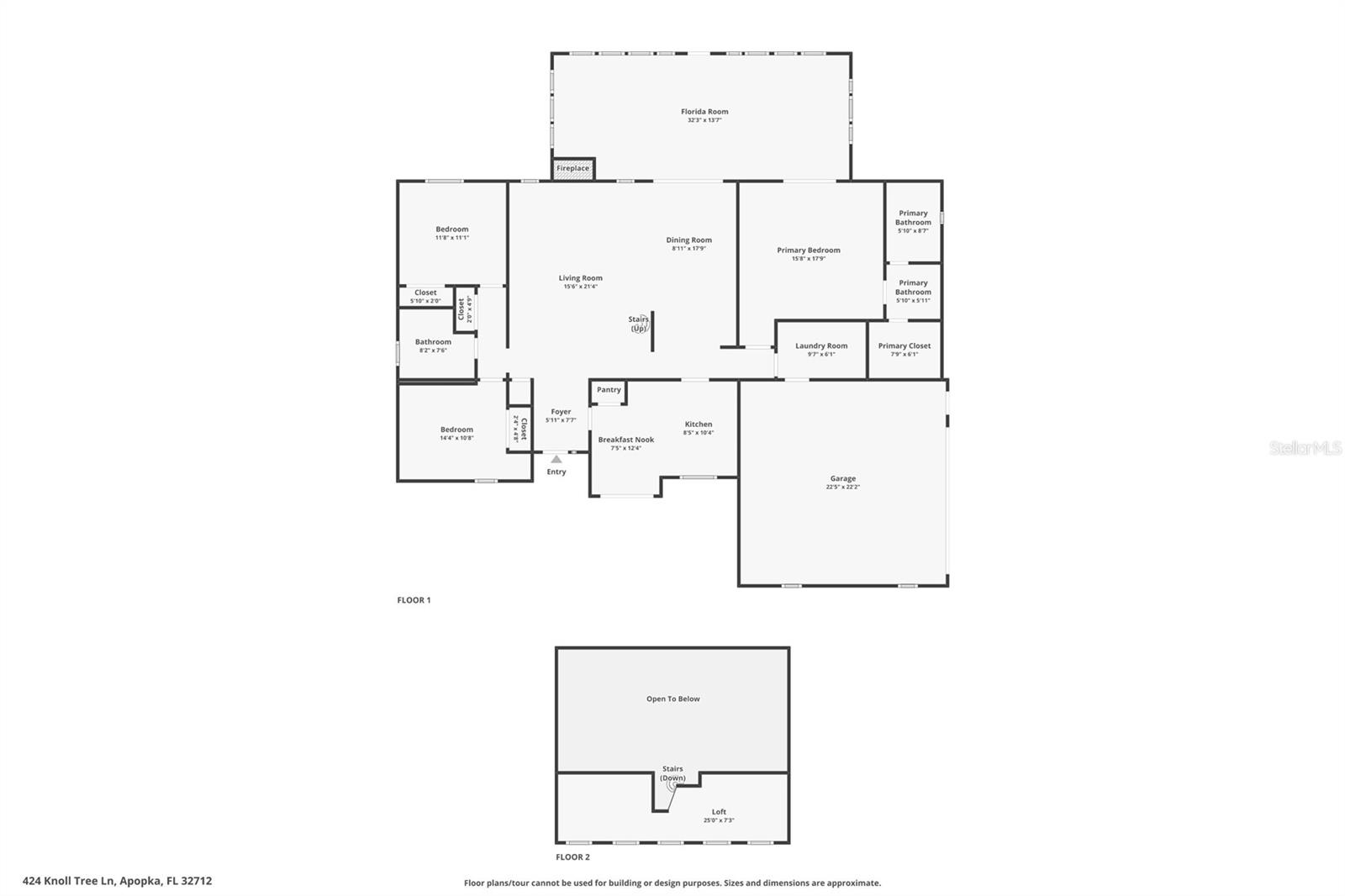424 KNOLL TREE LN, APOPKA, FL, 32712
