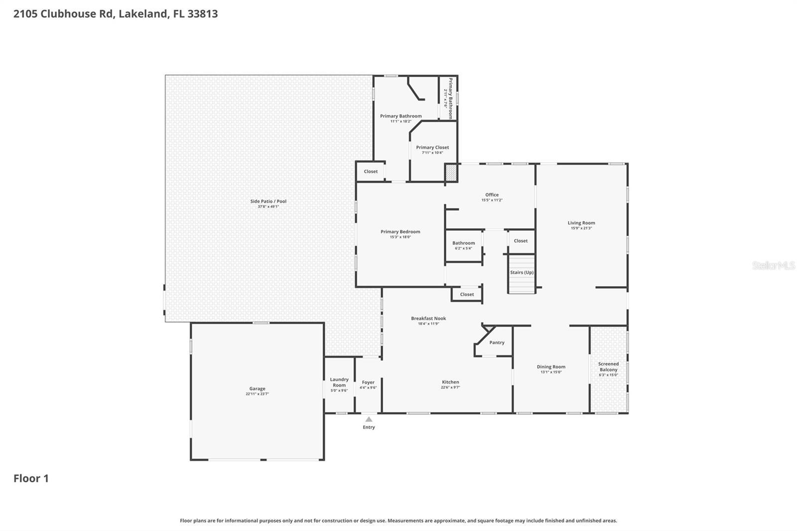 2105 CLUBHOUSE RD, LAKELAND, FL, 33813