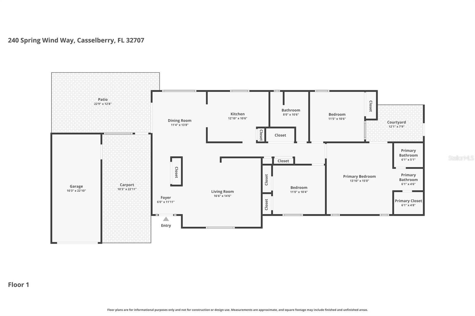 240 SPRING WIND WAY, CASSELBERRY, FL, 32707