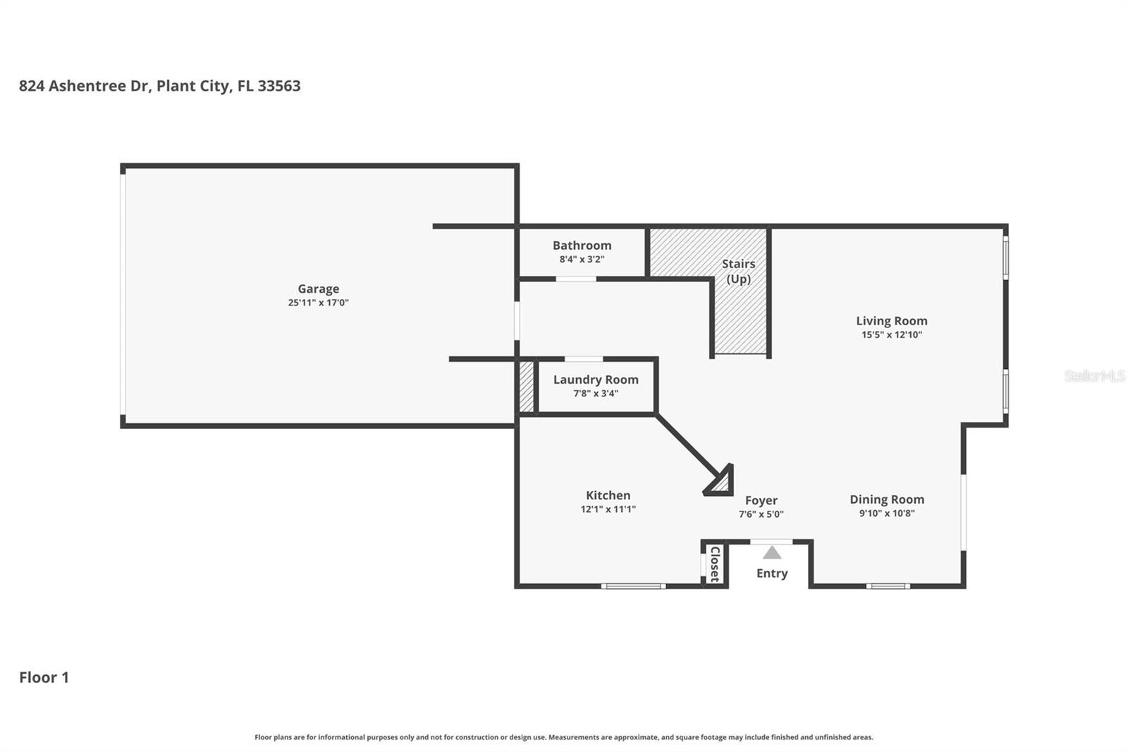 824 ASHENTREE DR, PLANT CITY, FL, 33563