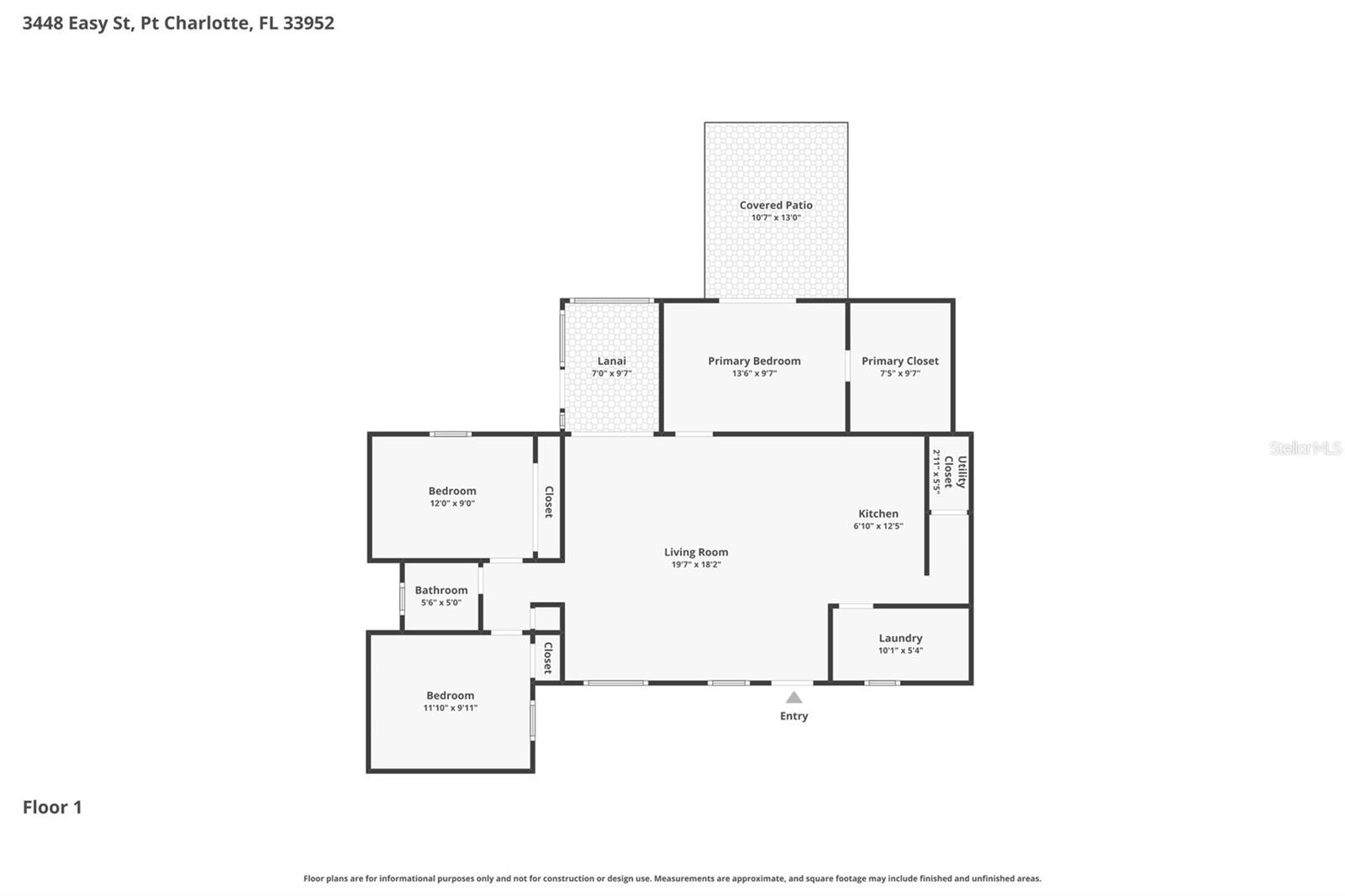 3448 EASY ST, PORT CHARLOTTE, FL, 33952