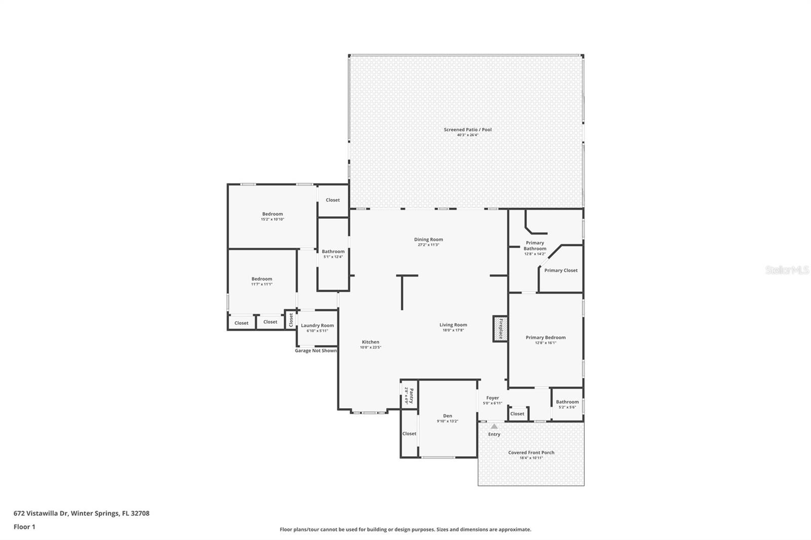 672 VISTAWILLA DR, WINTER SPRINGS, FL, 32708