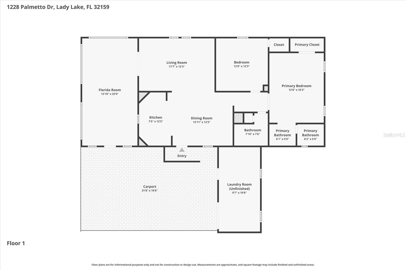 1228 PALMETTO DR, THE VILLAGES, FL, 32159