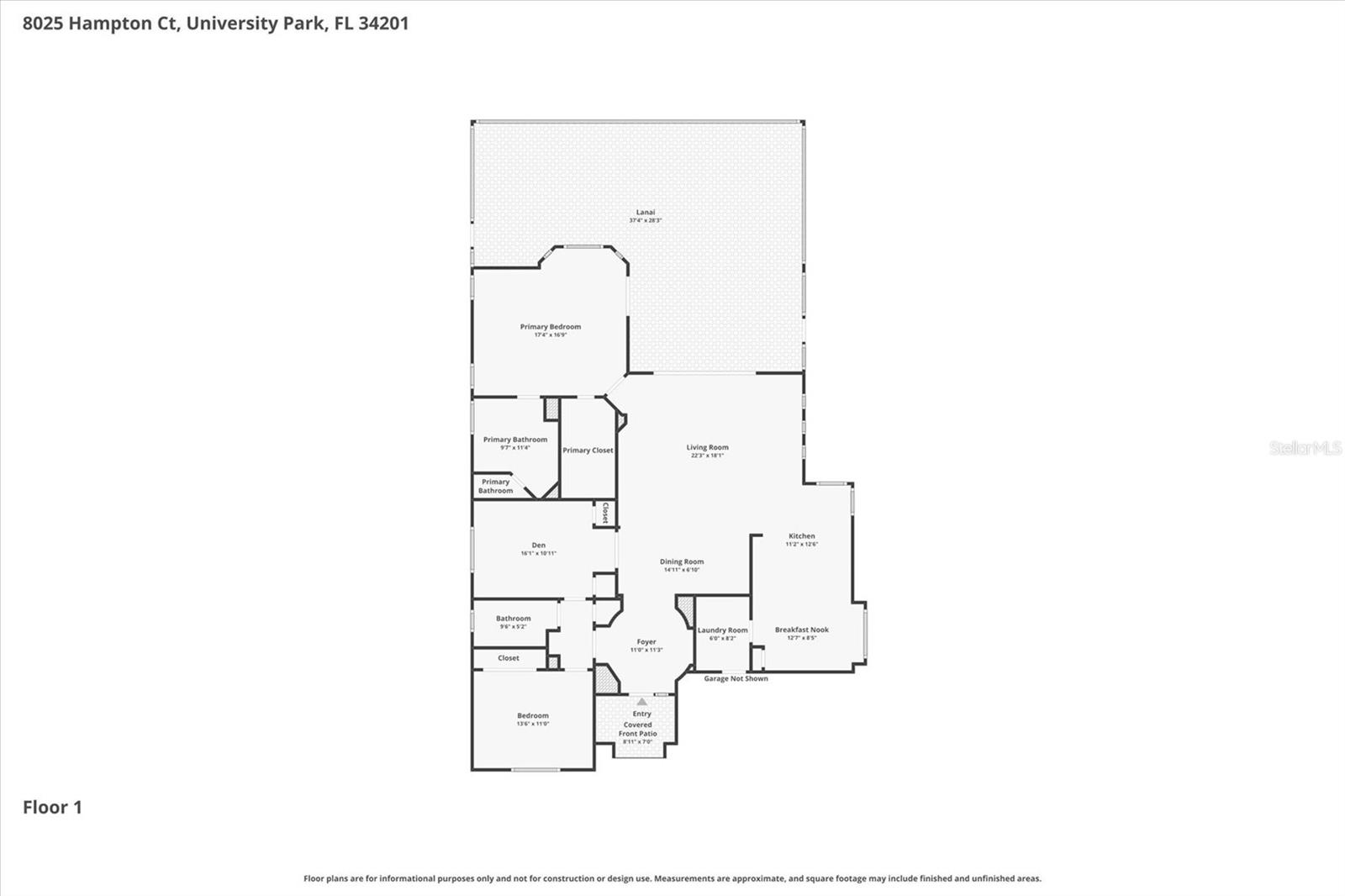 8025 HAMPTON CT, UNIVERSITY PARK, FL, 34201