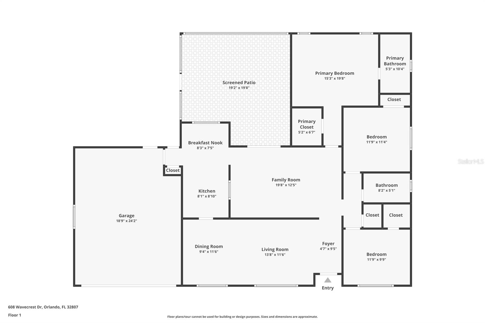608 WAVECREST DR, ORLANDO, FL, 32807