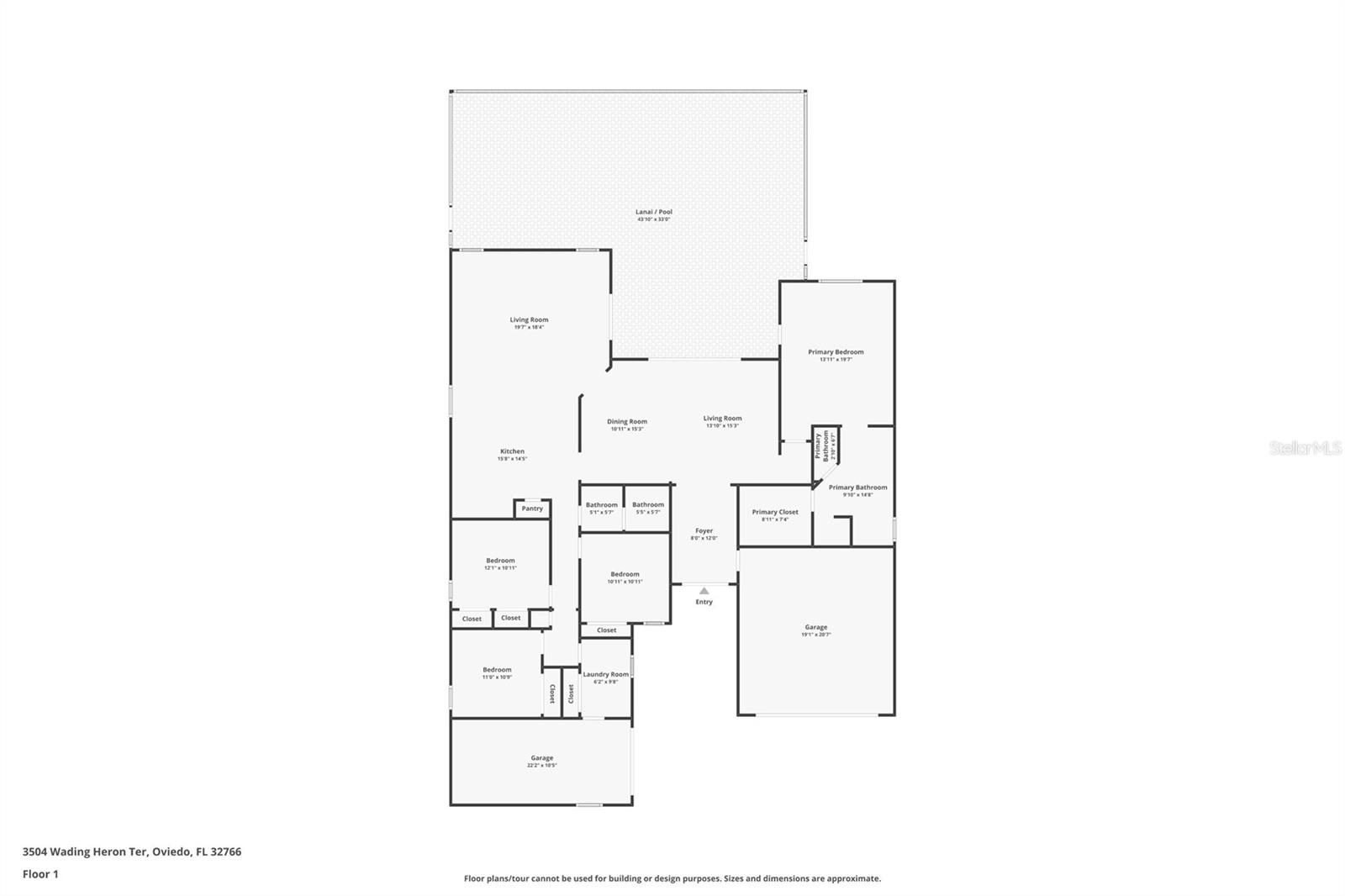 3504 WADING HERON TER, OVIEDO, FL, 32766