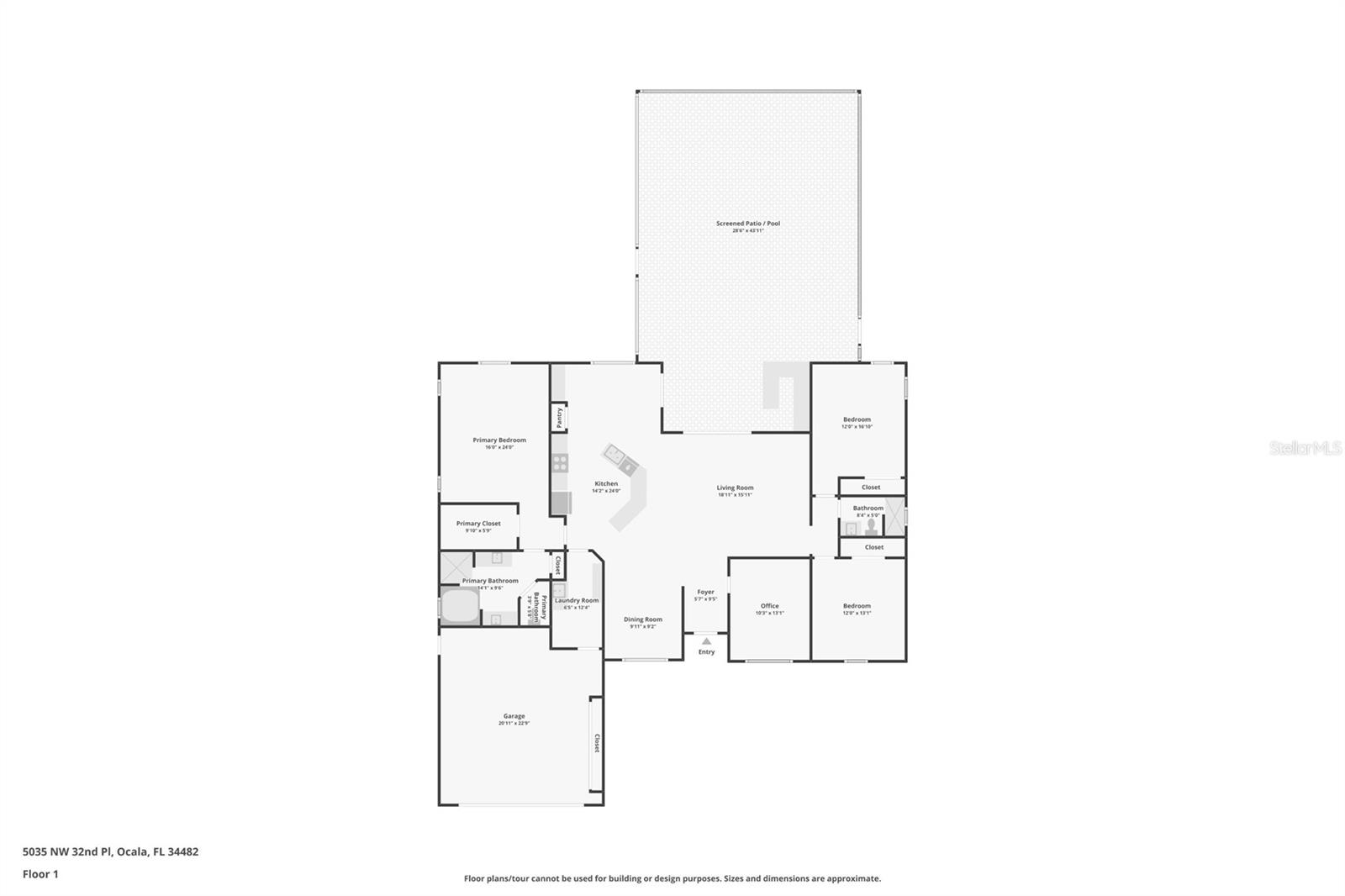 5035 NW 32 PL, OCALA, FL, 34482