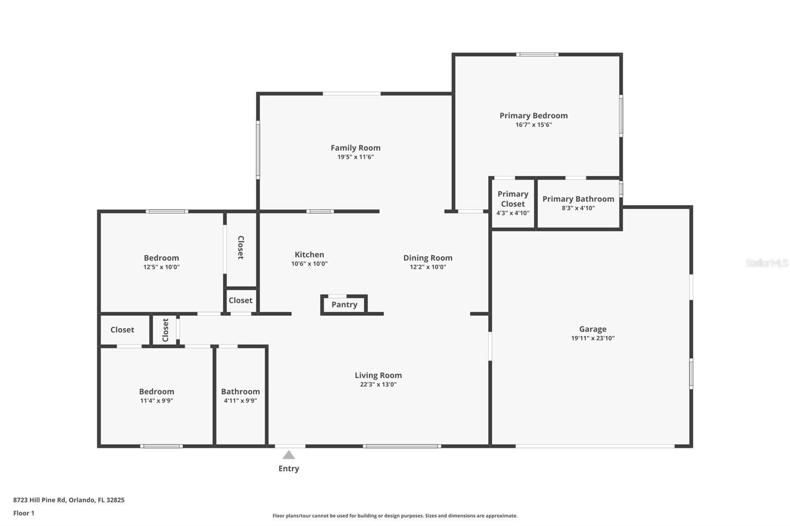 8723 HILL PINE RD, ORLANDO, FL, 32825