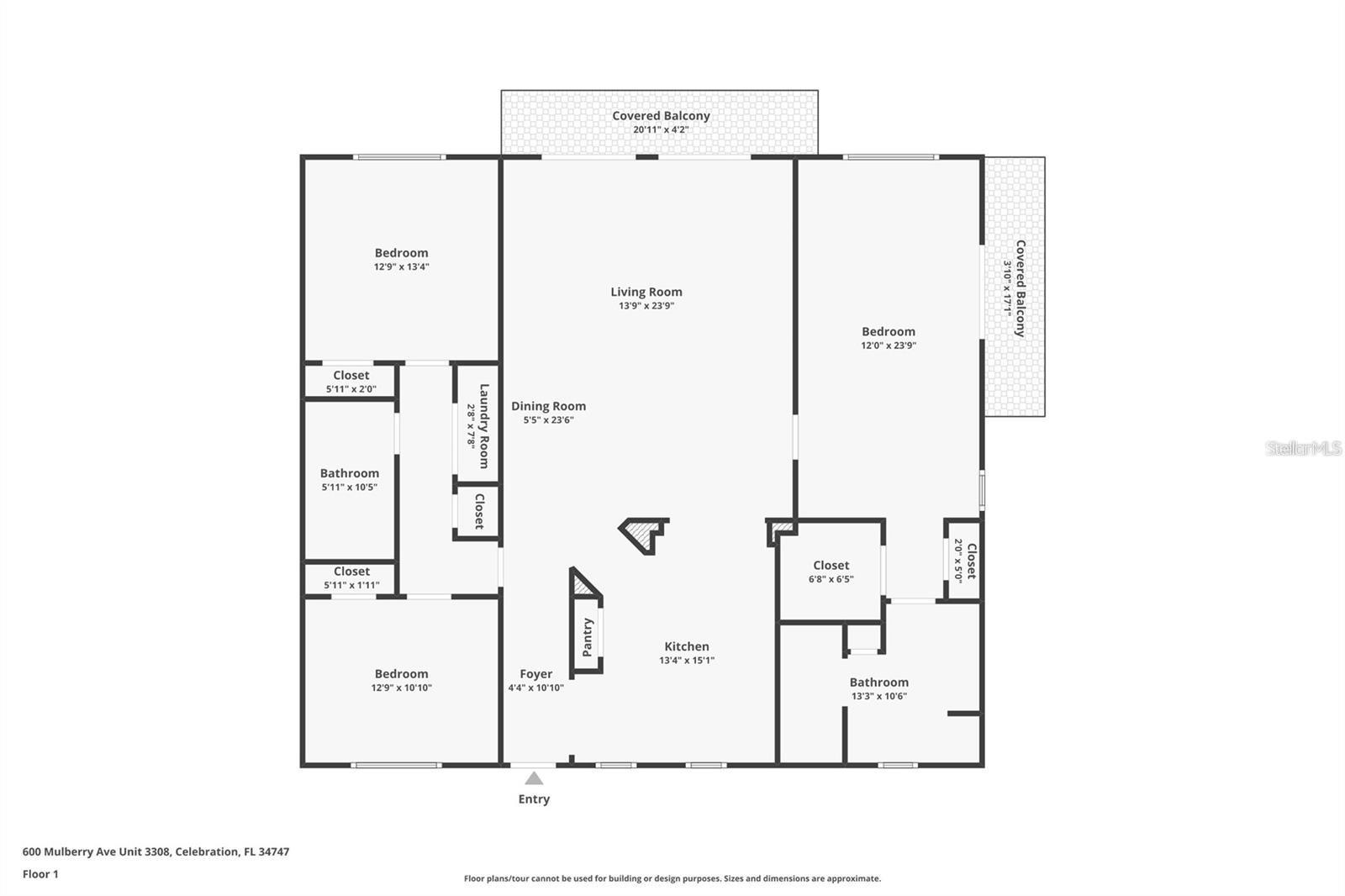 600 MULBERRY AVE #3308, CELEBRATION, FL, 34747