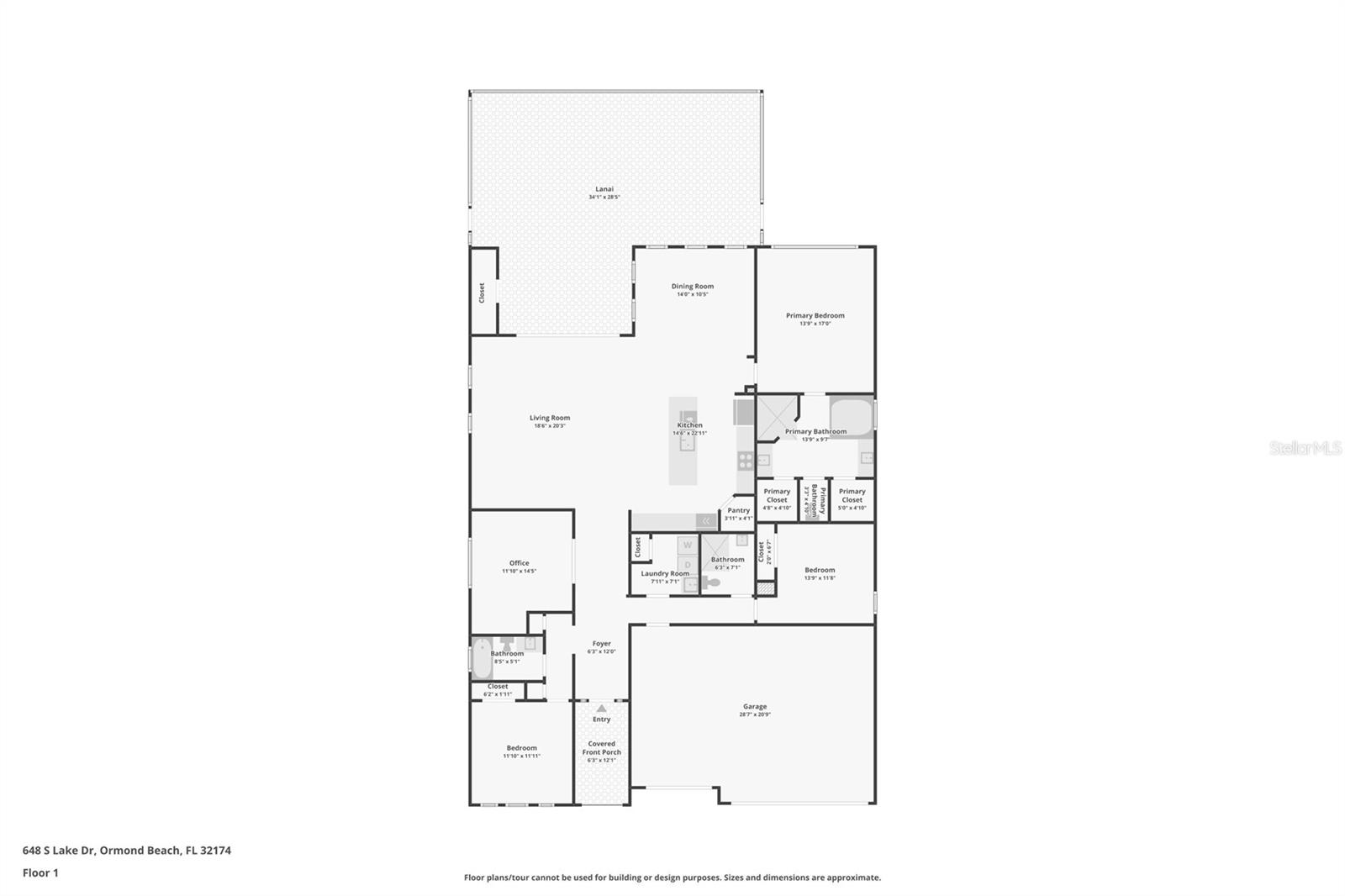 648 SOUTHLAKE DR, ORMOND BEACH, FL, 32174