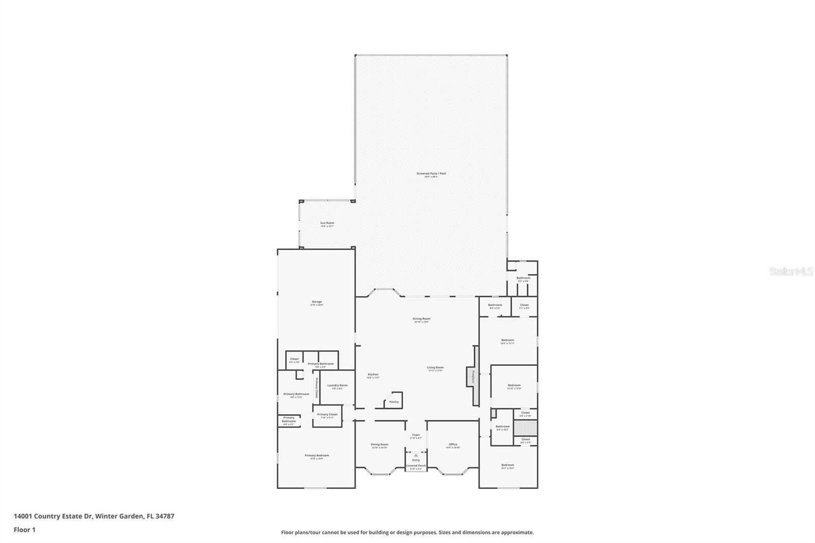 14001 COUNTRY ESTATE DR, WINTER GARDEN, FL, 34787