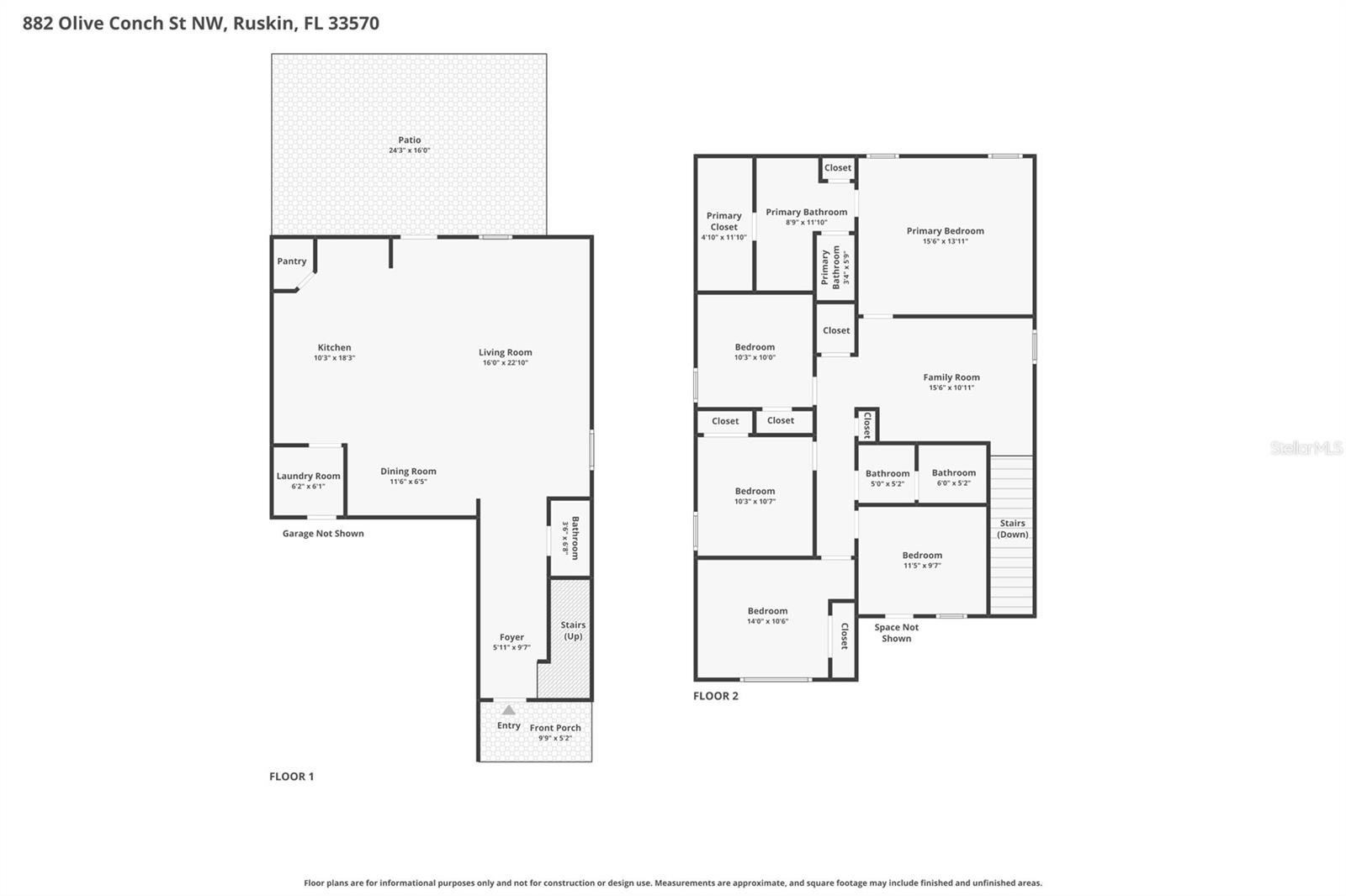 882 OLIVE CONCH ST, RUSKIN, FL, 33570