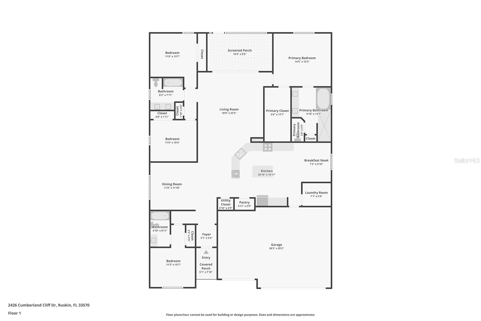 2426 CUMBERLAND CLIFF DR, RUSKIN, FL, 33570