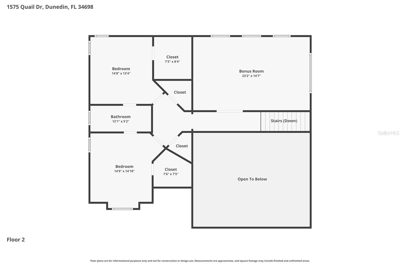 1575 QUAIL DR, DUNEDIN, FL, 34698
