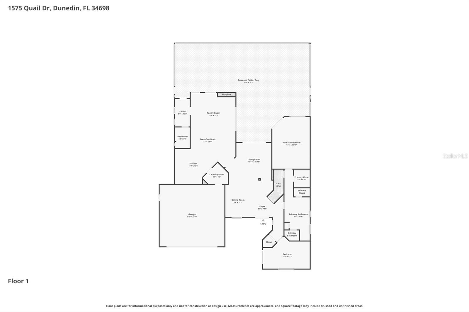 1575 QUAIL DR, DUNEDIN, FL, 34698