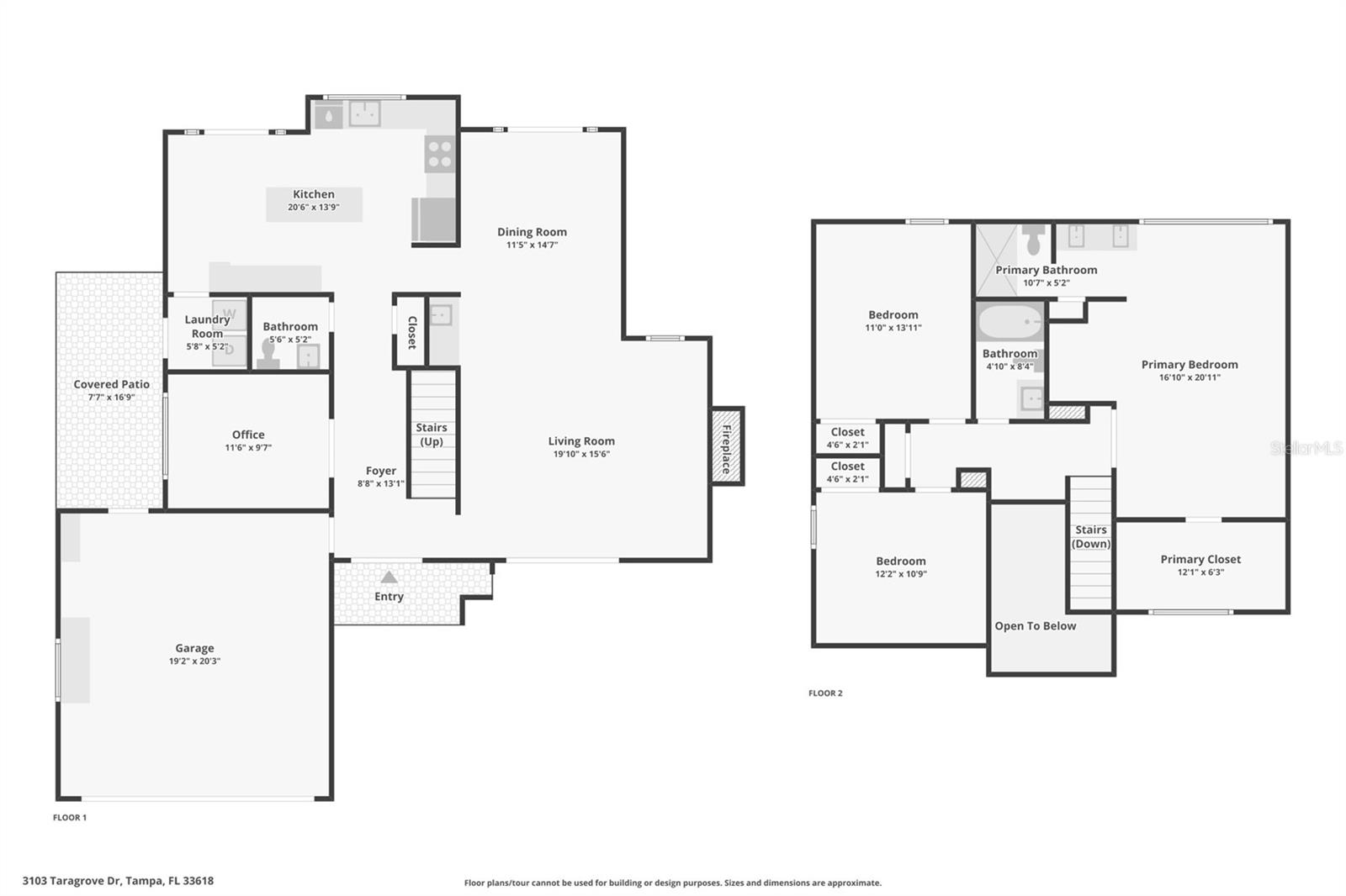 3103 TARAGROVE DR, TAMPA, FL, 33618