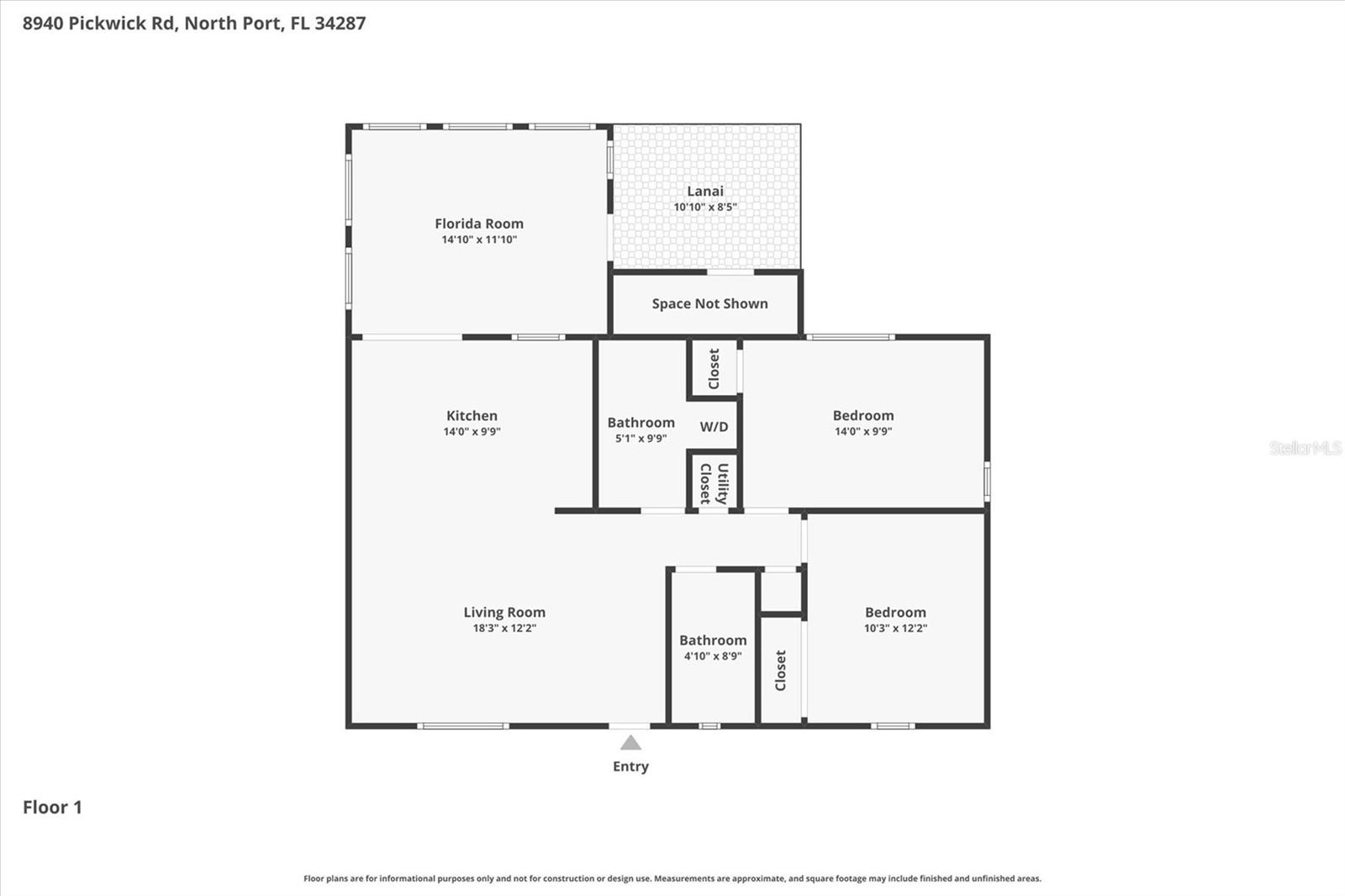 8940 PICKWICK RD, NORTH PORT, FL, 34287