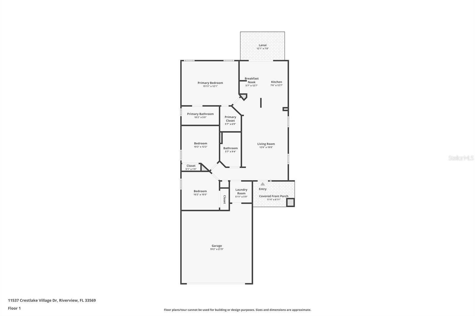 11537 CRESTLAKE VILLAGE DR, RIVERVIEW, FL, 33569