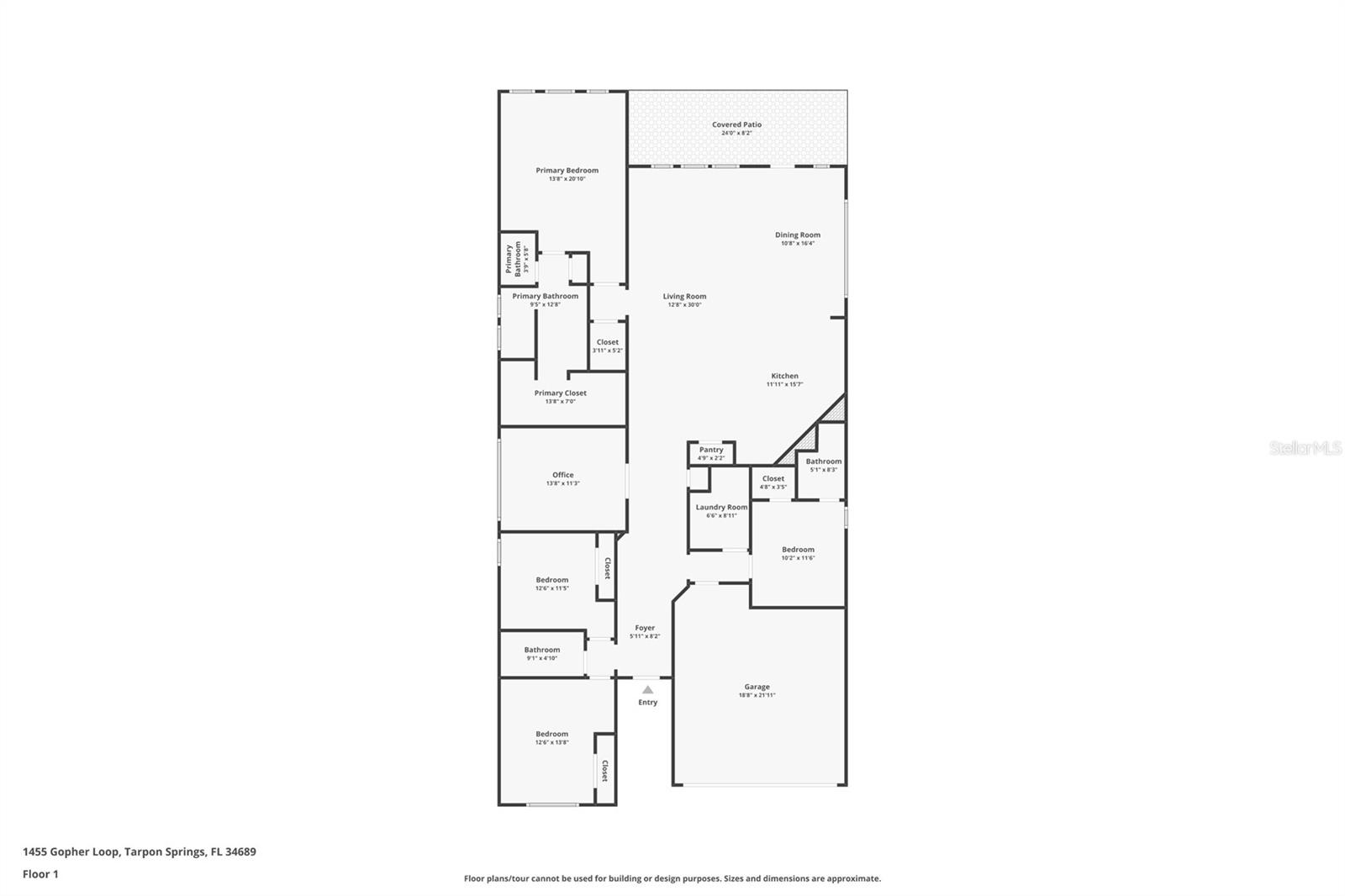 1455 GOPHER LOOP, TARPON SPRINGS, FL, 34689