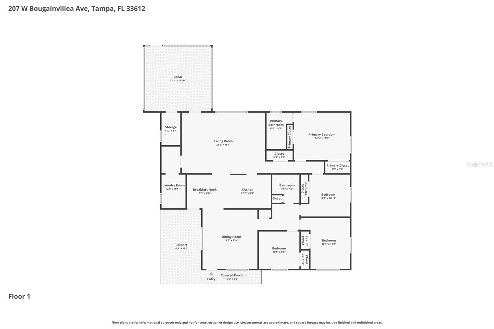 207 W BOUGAINVILLEA AVE, TAMPA, FL, 33612