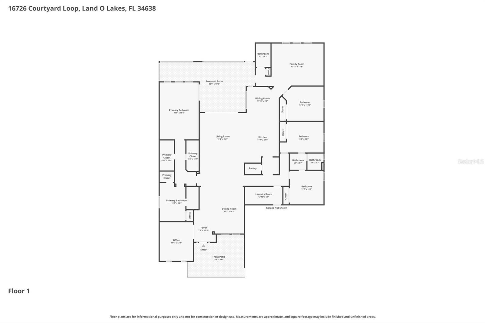 16726 COURTYARD LOOP, LAND O LAKES, FL, 34638