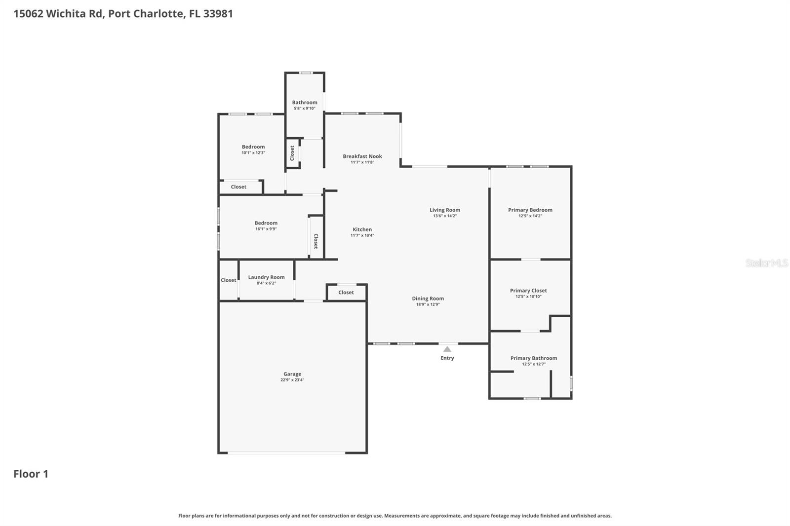 15062 WICHITA RD, PORT CHARLOTTE, FL, 33981