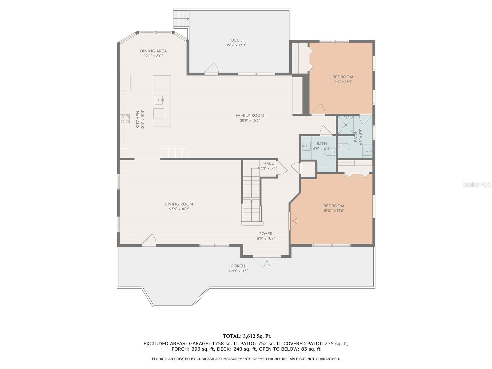 897 POINT SEASIDE DR, CRYSTAL BEACH, FL, 34681