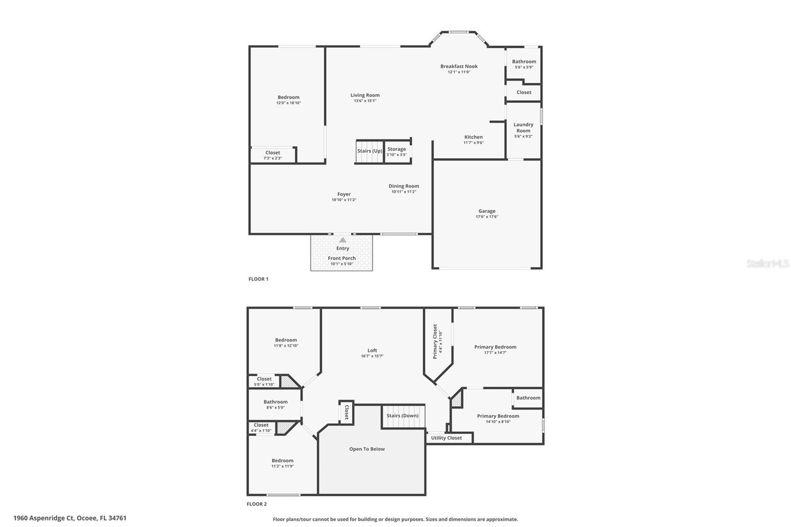 1960 ASPENRIDGE CT, OCOEE, FL, 34761