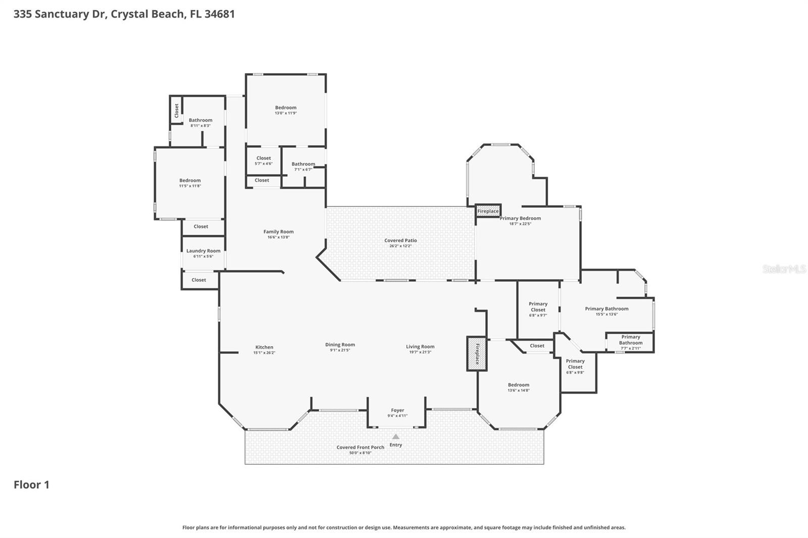 335 SANCTUARY DR, CRYSTAL BEACH, FL, 34681