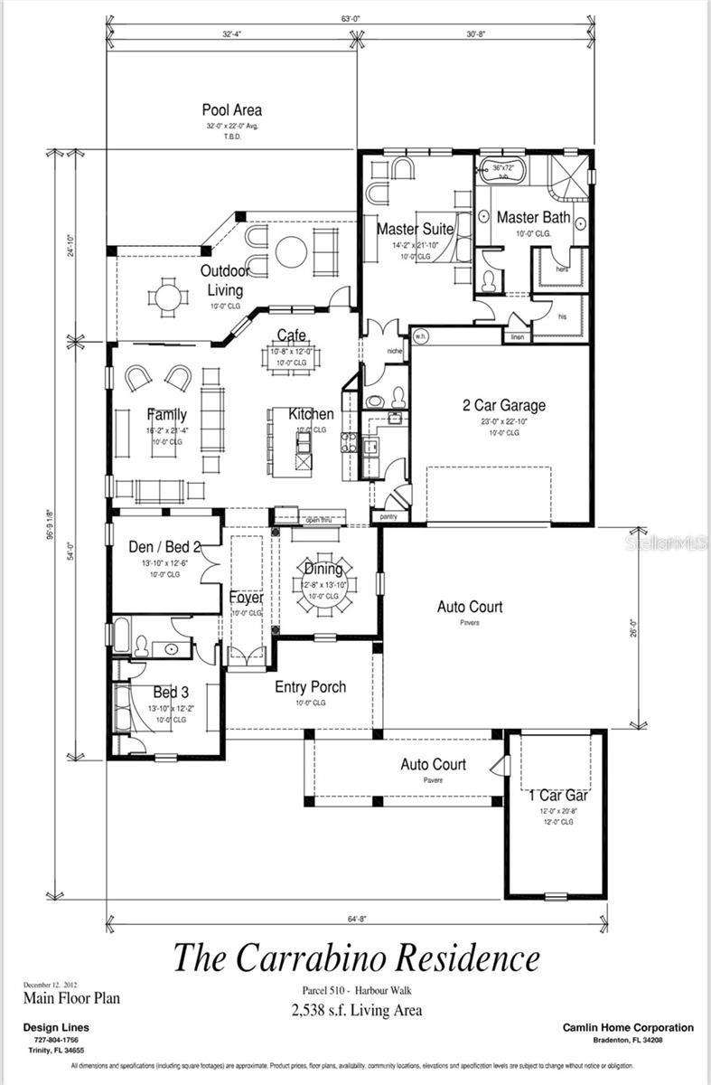 540 MAST DR, BRADENTON, FL, 34208