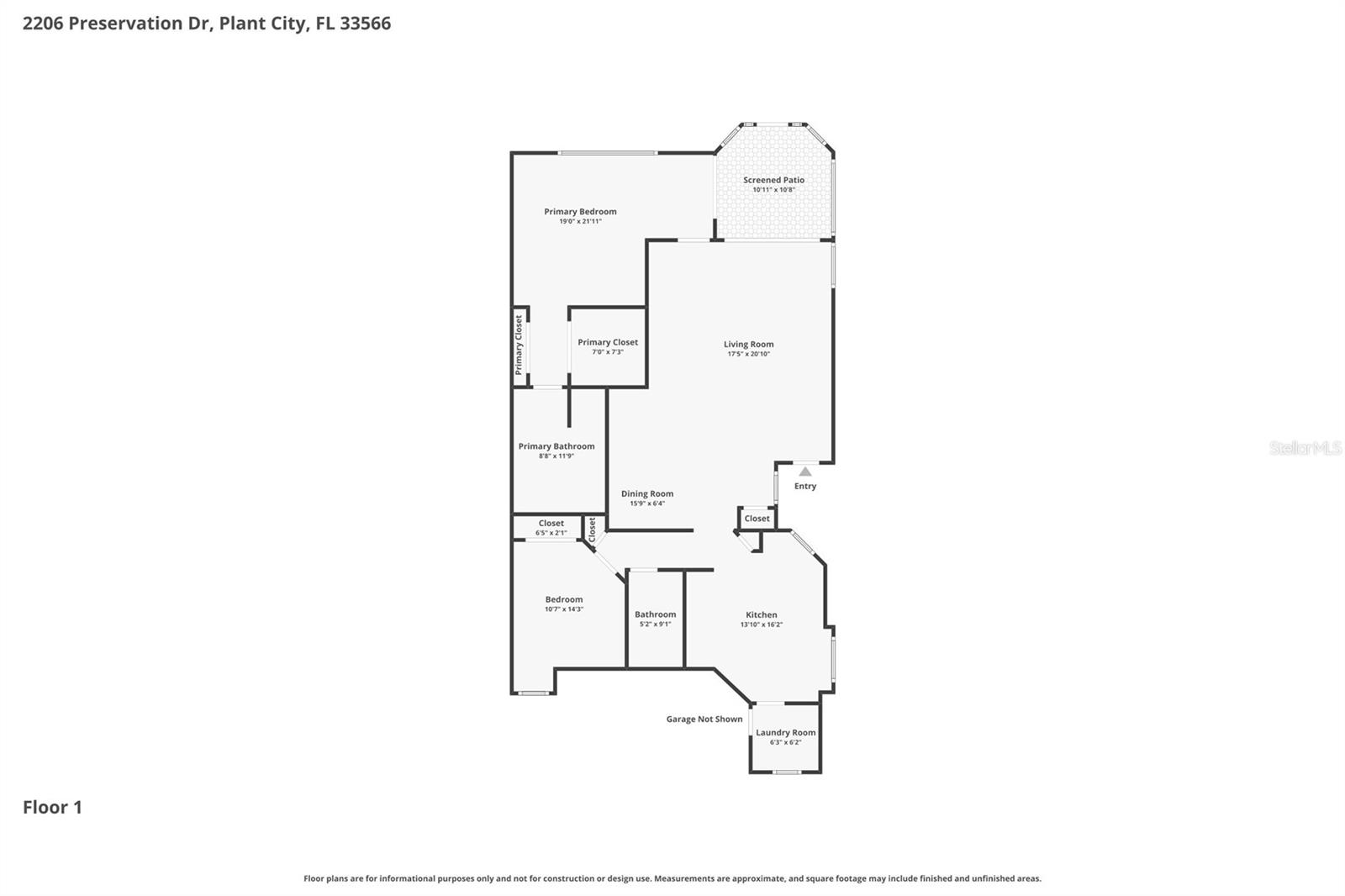 2206 PRESERVATION DR, PLANT CITY, FL, 33566