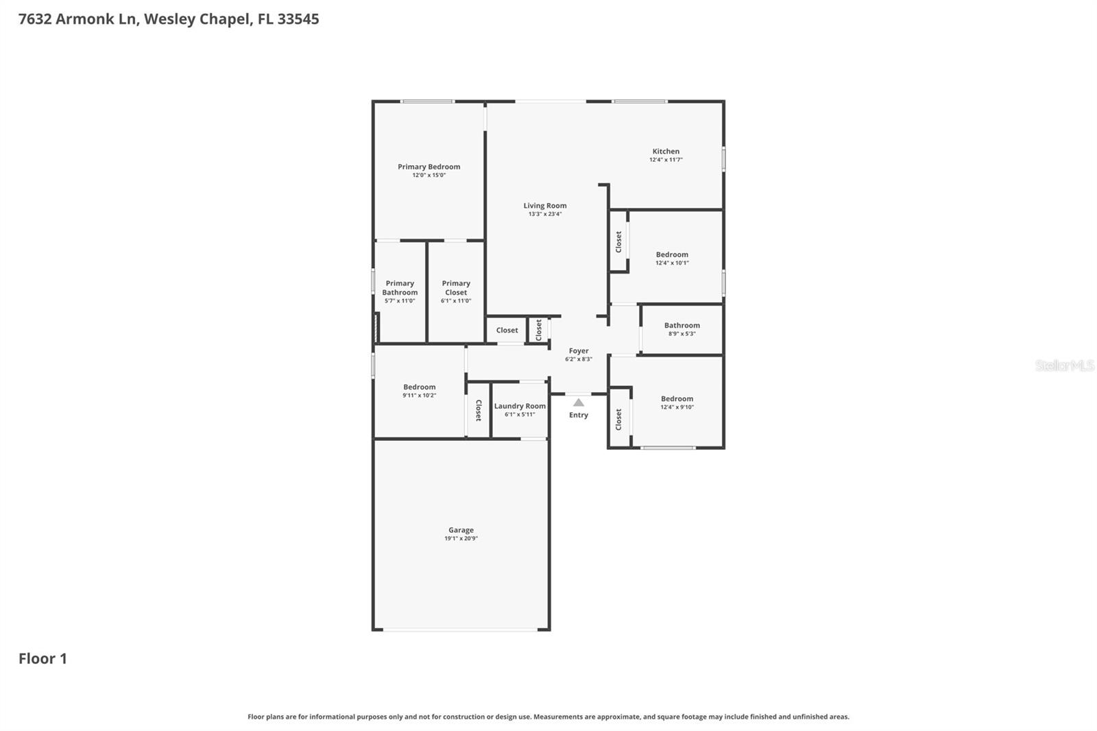 7632 ARMONK LN, WESLEY CHAPEL, FL, 33545