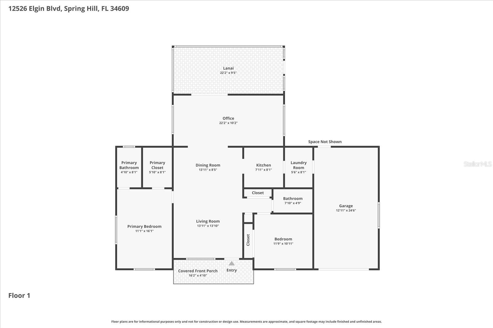 12526 ELGIN BLVD, SPRING HILL, FL, 34609