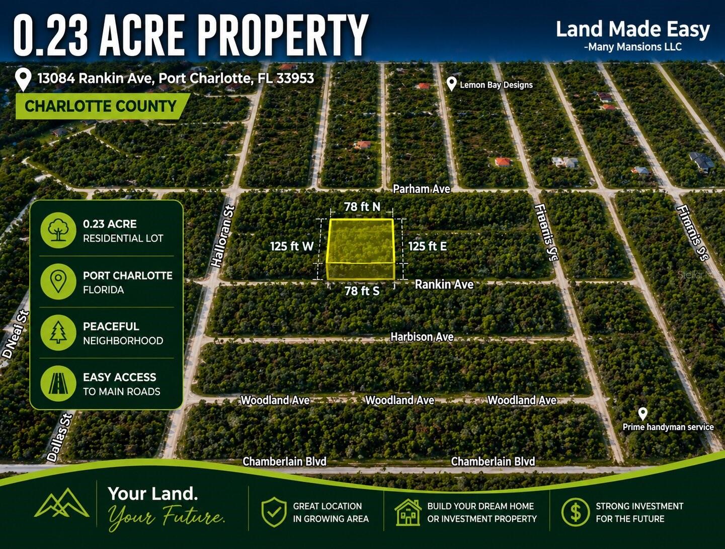 13084 RANKIN AVE, PORT CHARLOTTE, FL, 33953