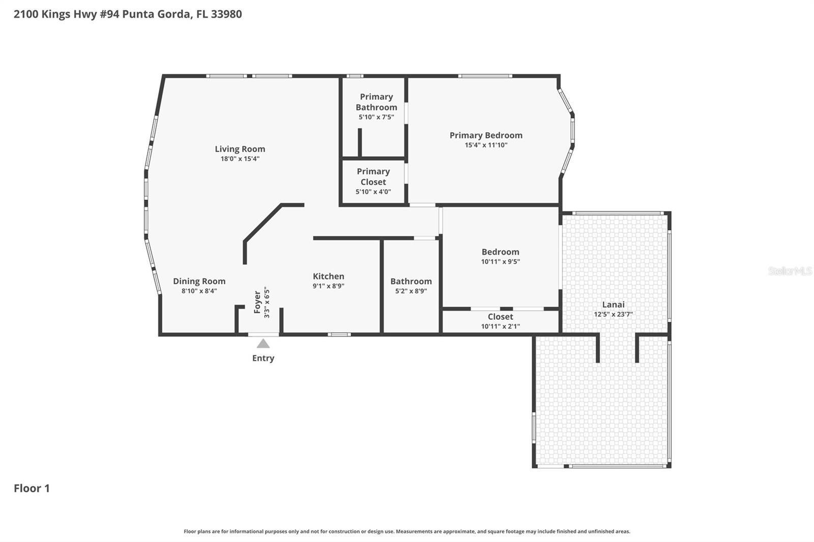 2100 KINGS HWY #94, PORT CHARLOTTE, FL, 33980