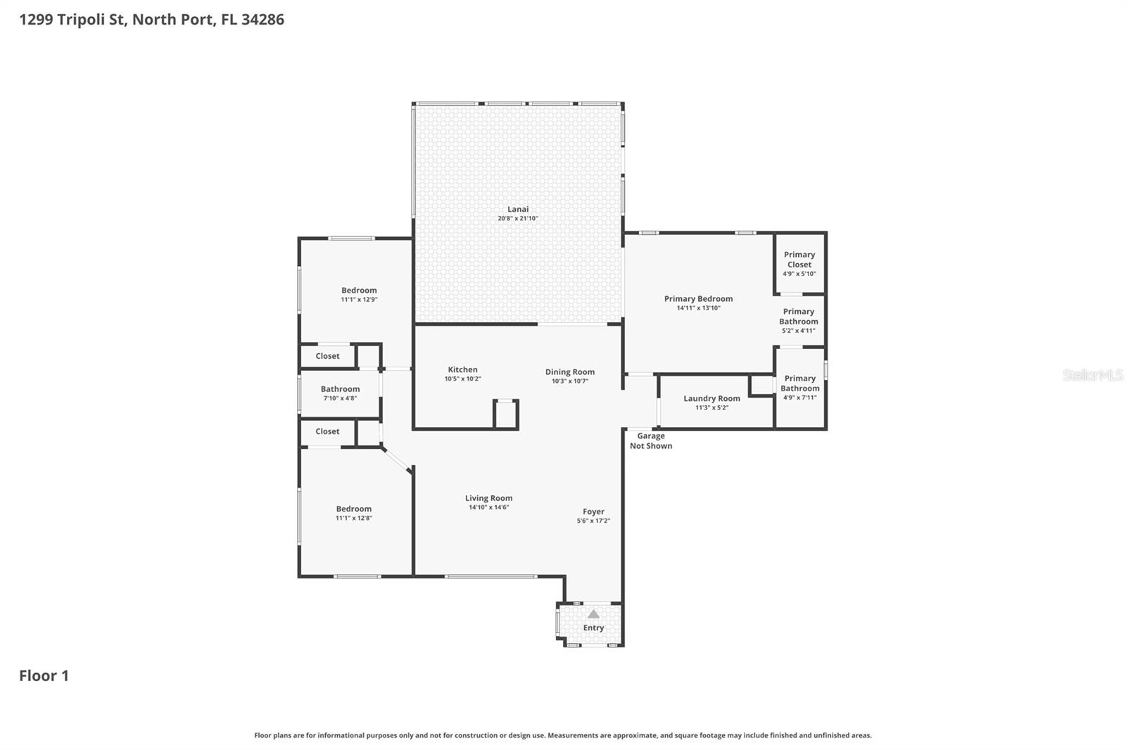 1299 TRIPOLI ST, NORTH PORT, FL, 34286