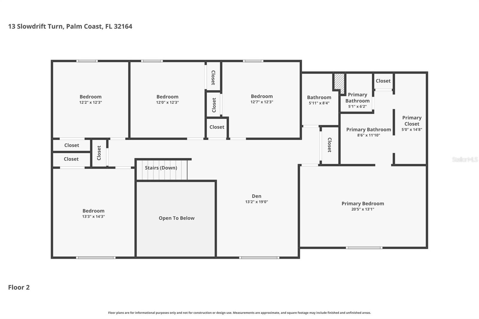 13 SLOWDRIFT, PALM COAST, FL, 32164