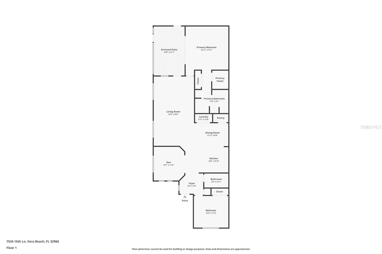7534 15TH LN, VERO BEACH, FL, 32966