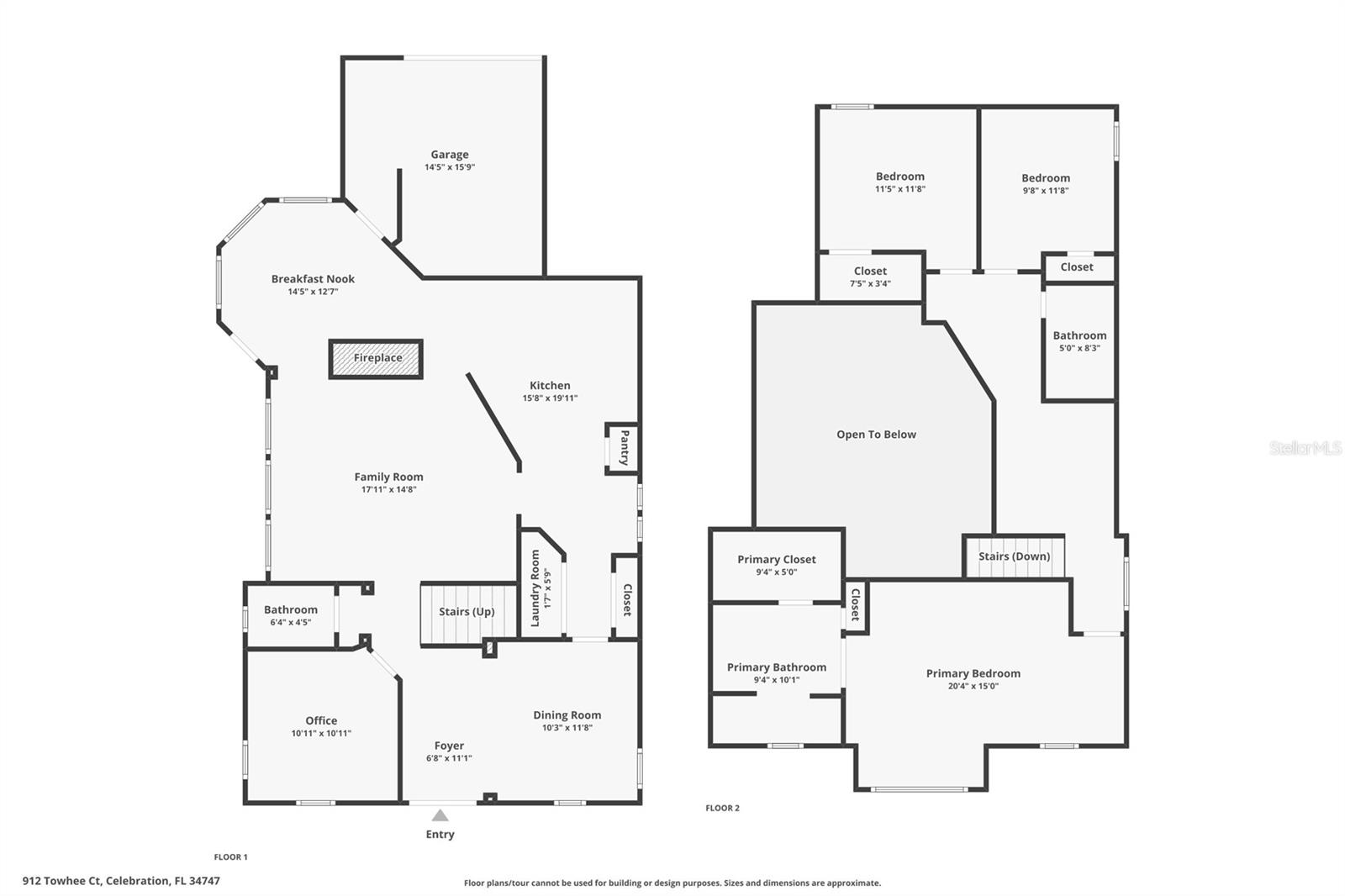912 TOWHEE CT, CELEBRATION, FL, 34747