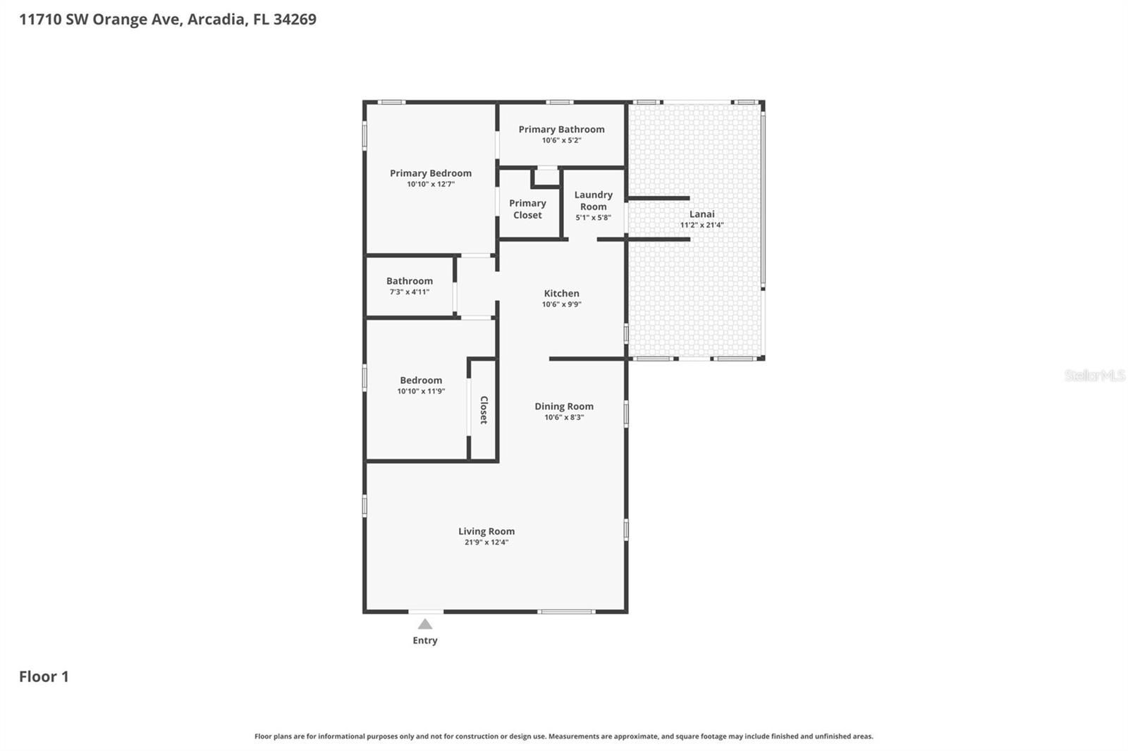 11710 SW ORANGE AVE, ARCADIA, FL, 34269